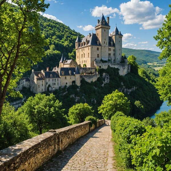 Découverte du Château de Commarque : Plongez dans l'Histoire de la Dordogne lors de votre Prochain Voyage